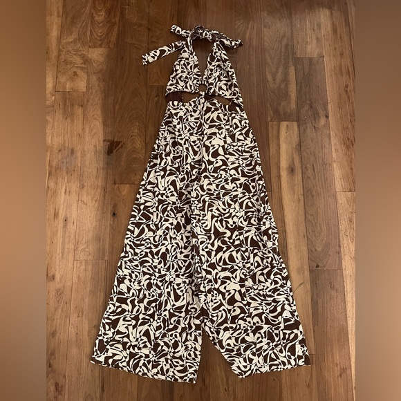 Free People Wide Legged Jumpsuit - Picture 1 of 5